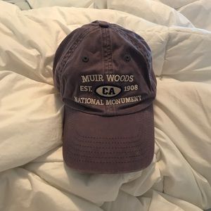 Grey vintage baseball cap